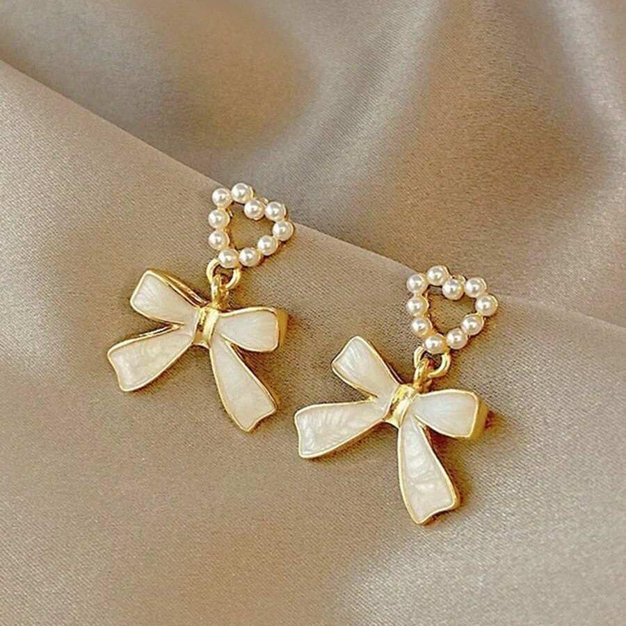 Just The Way You Wear White Drop Earring