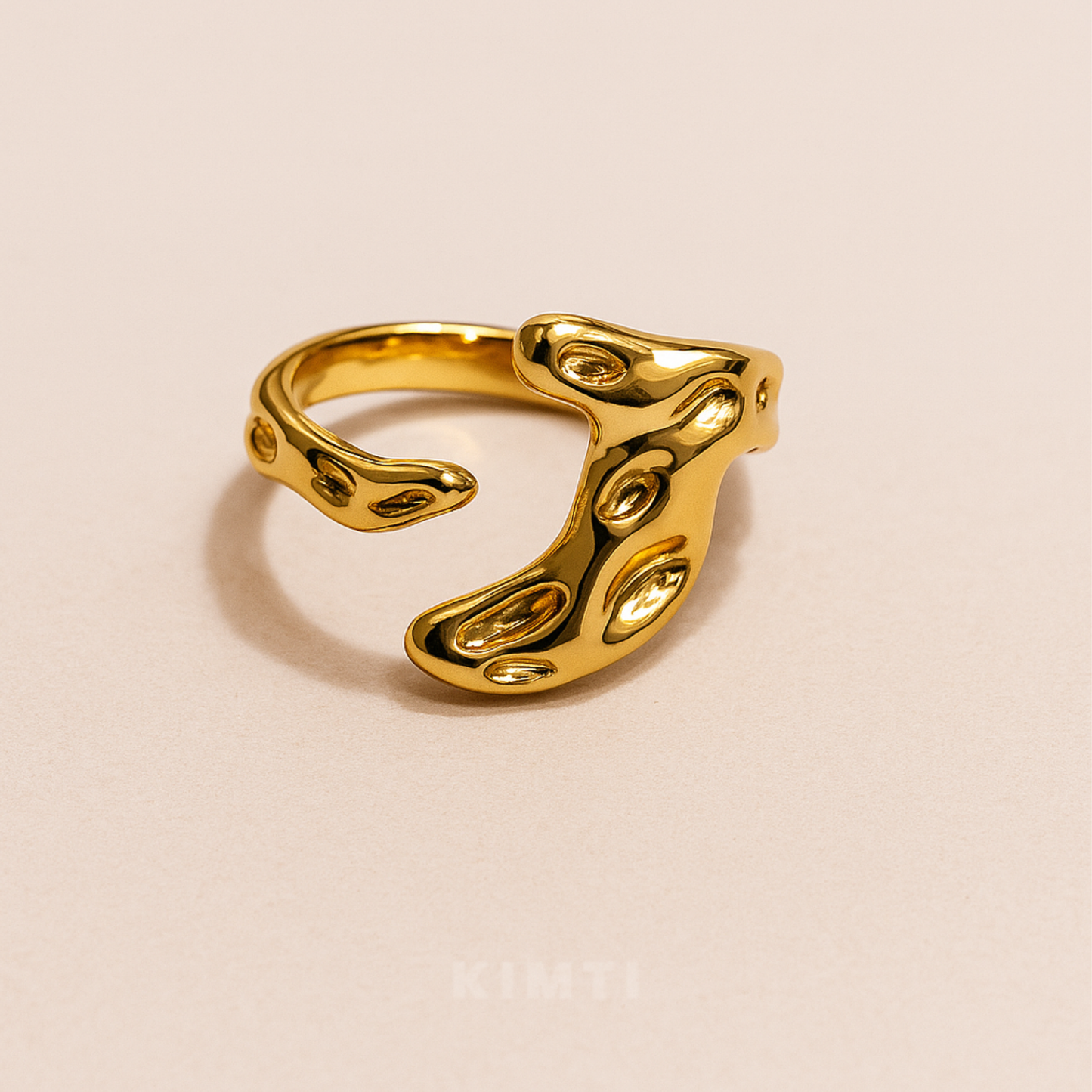 18K Gold Plated Vintage Ring for Women