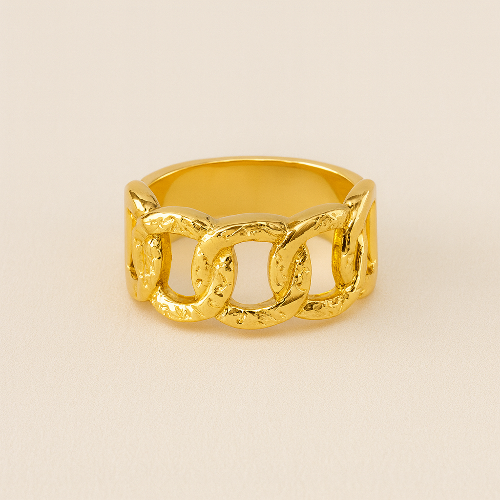 18k Gold Plated Pure Essence Ring