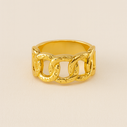 18k Gold Plated Pure Essence Ring
