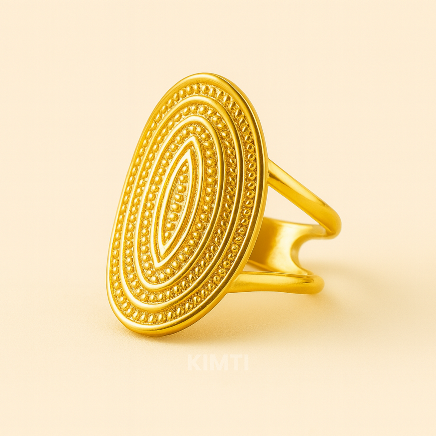 18k Gold Plated Classic Heritage Ring