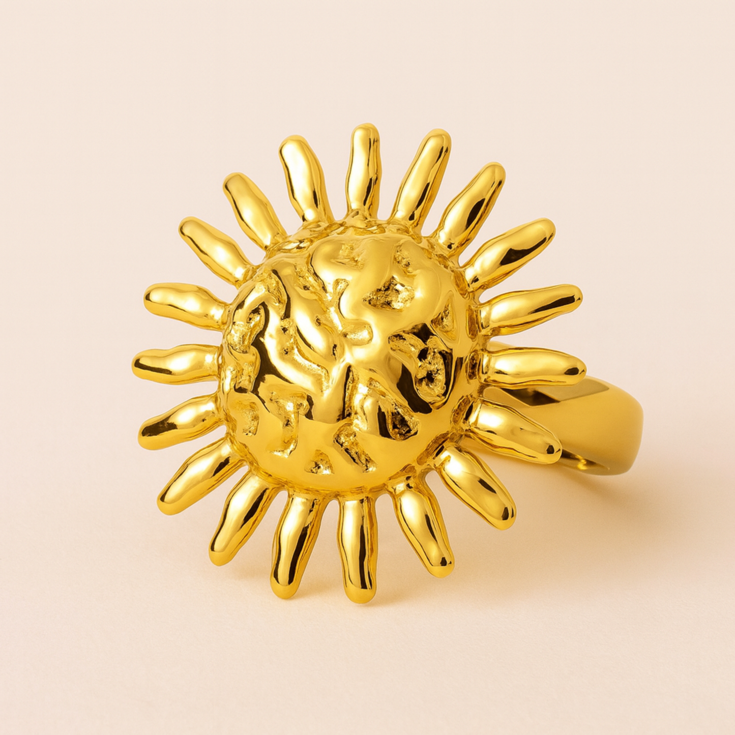 18k Gold Plated Celestial Amour Ring