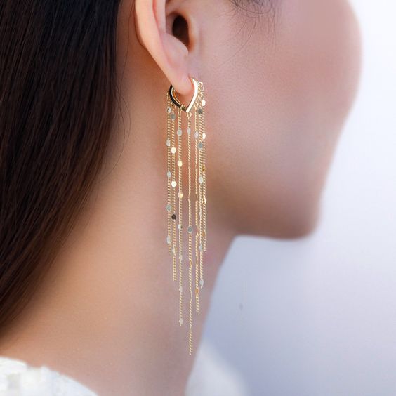 Golden Chic Earring