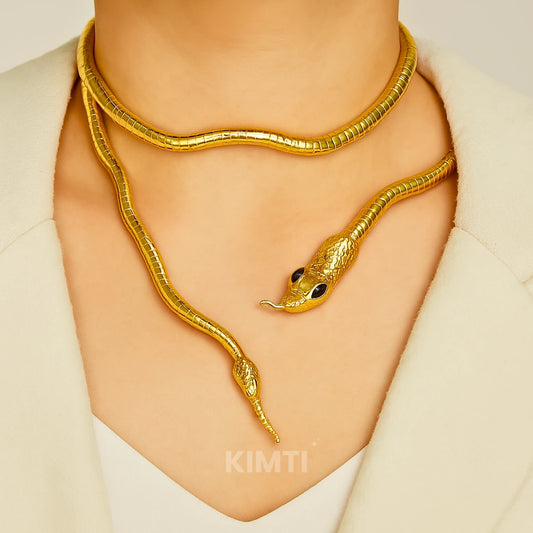 Flexibl Okiee Snake Necklace β Adjustable & Bendable