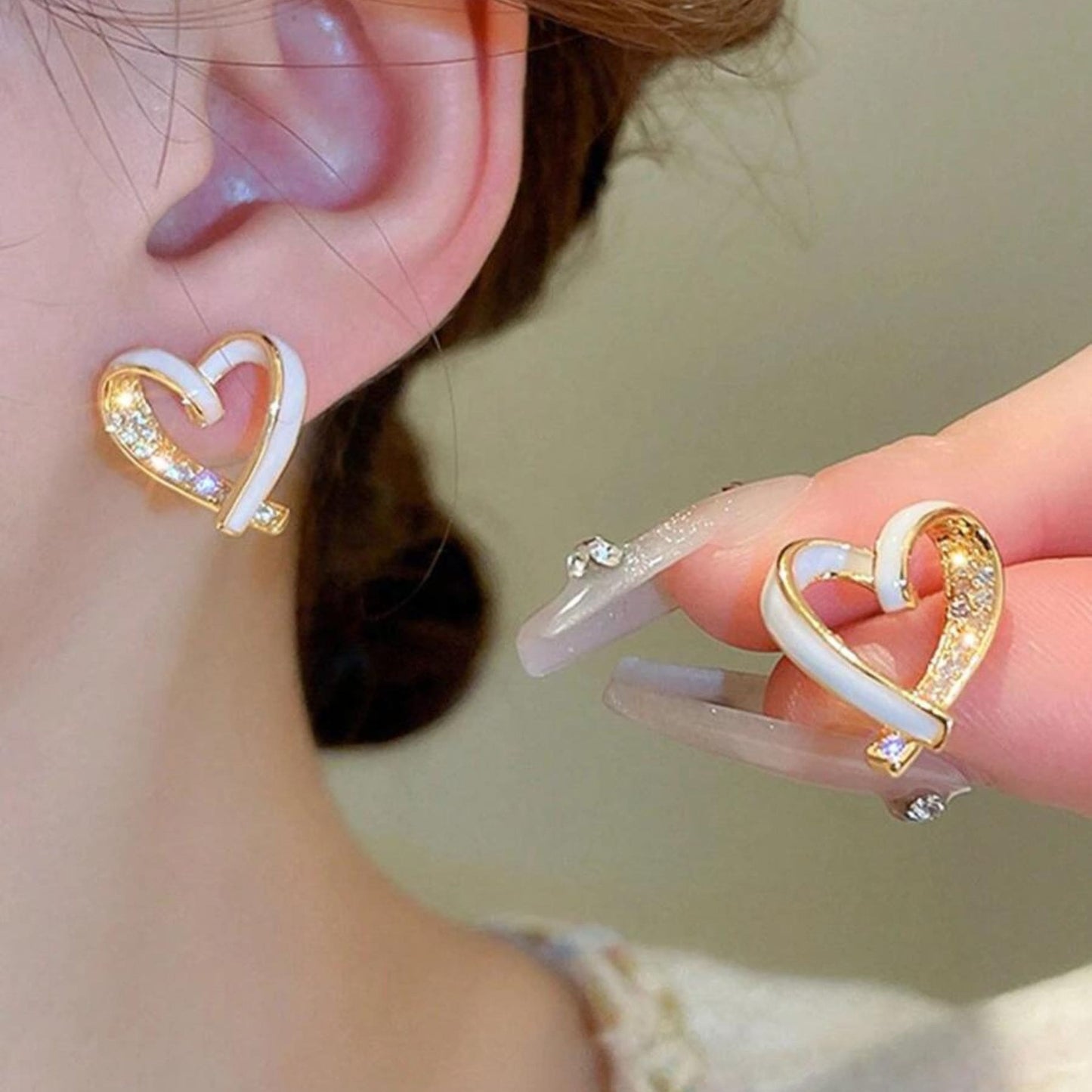 Radiant Love Charms Earring