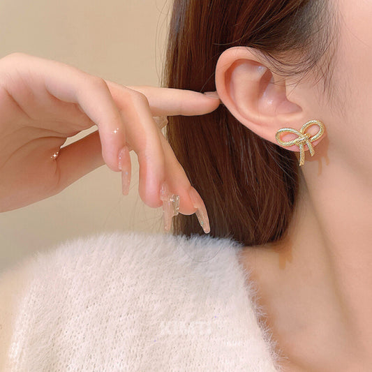 Bow Knot Stud Earring