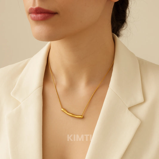 18K Gold Planted Anti Tarnish Necklace