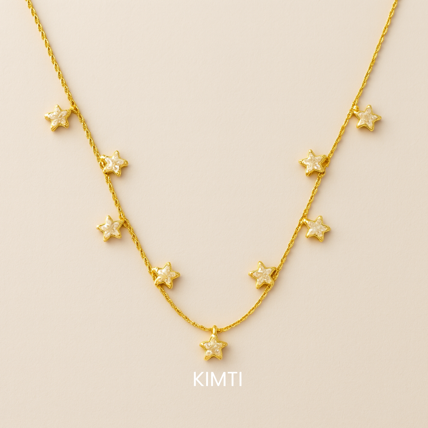 18k Gold Plated StarLume Necklace