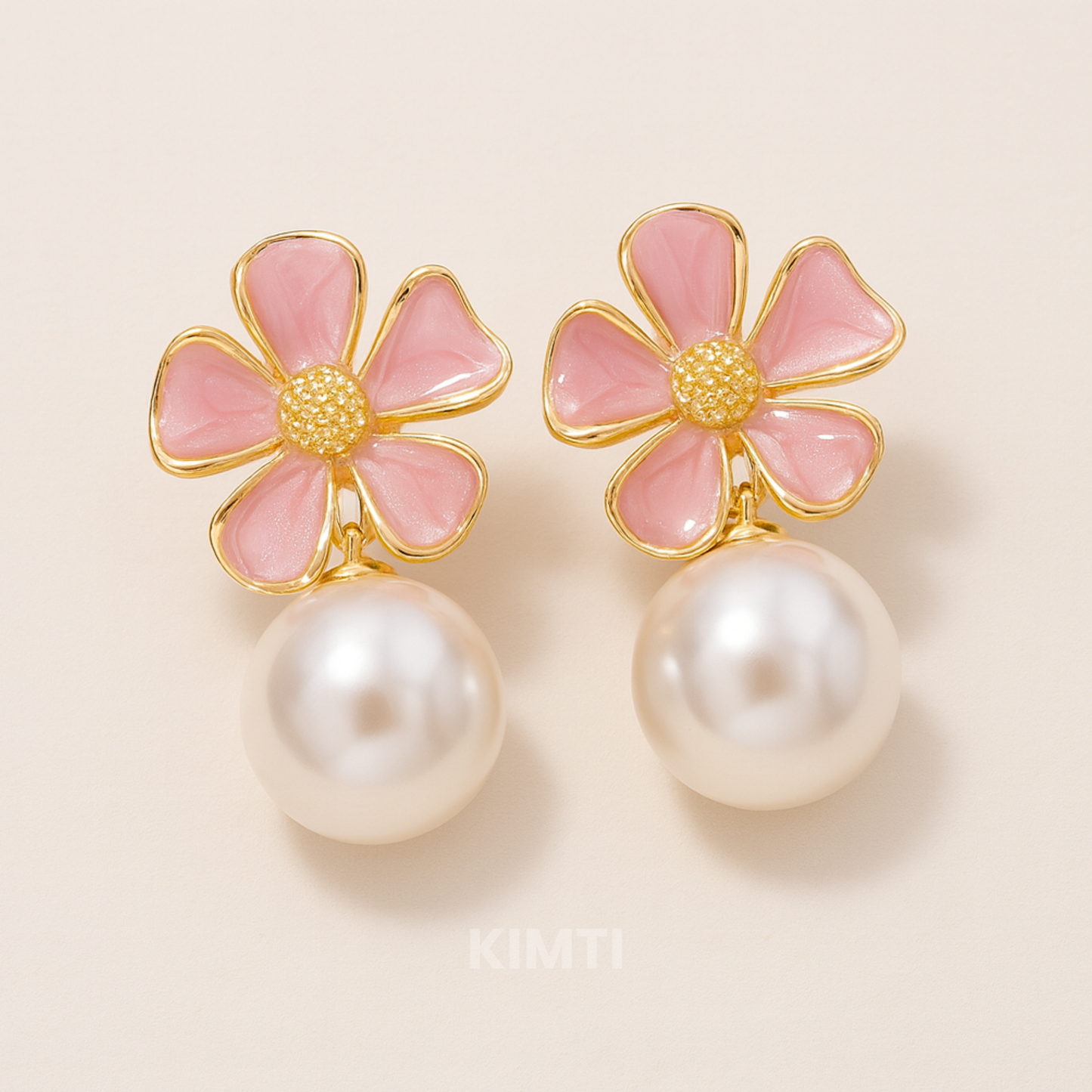 Moonlit Flower Earring