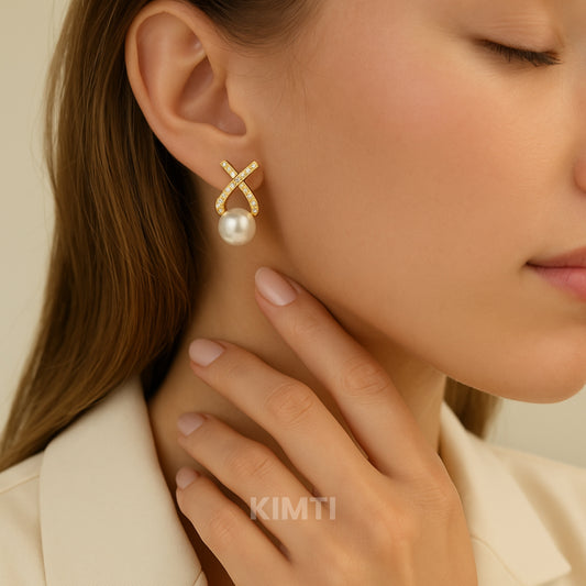 Korean Diamond Studded Earring  - Just Rs. 79