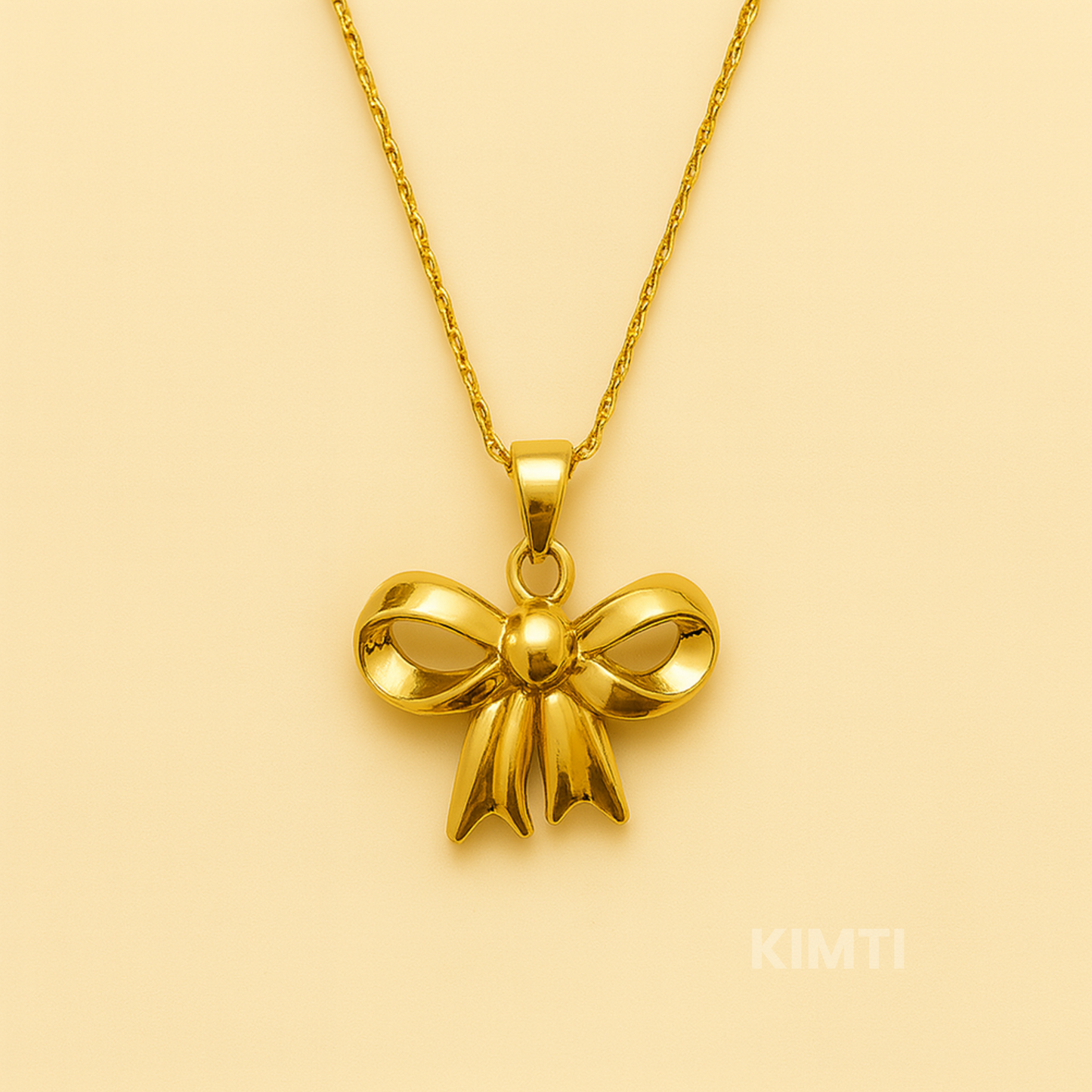18k Gold PlatedHeart’s Eternal Charm Pendant Necklace