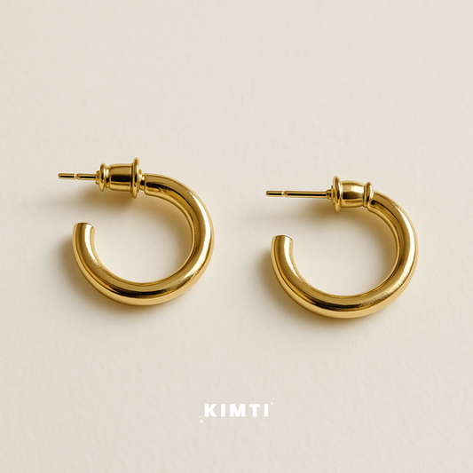 Quirky Hoop Earrings