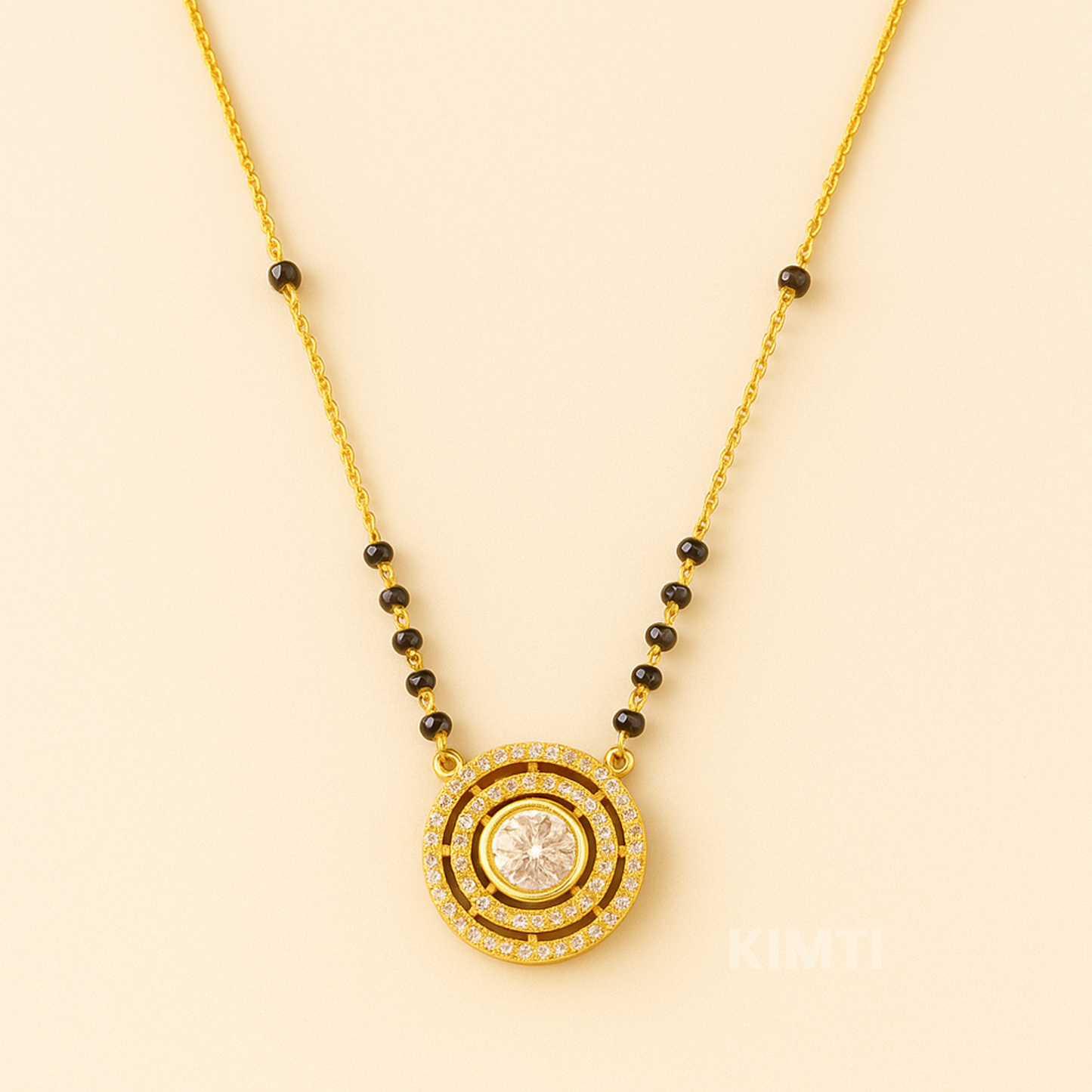 Golden Eternity Celestial Spark Mangalsutra