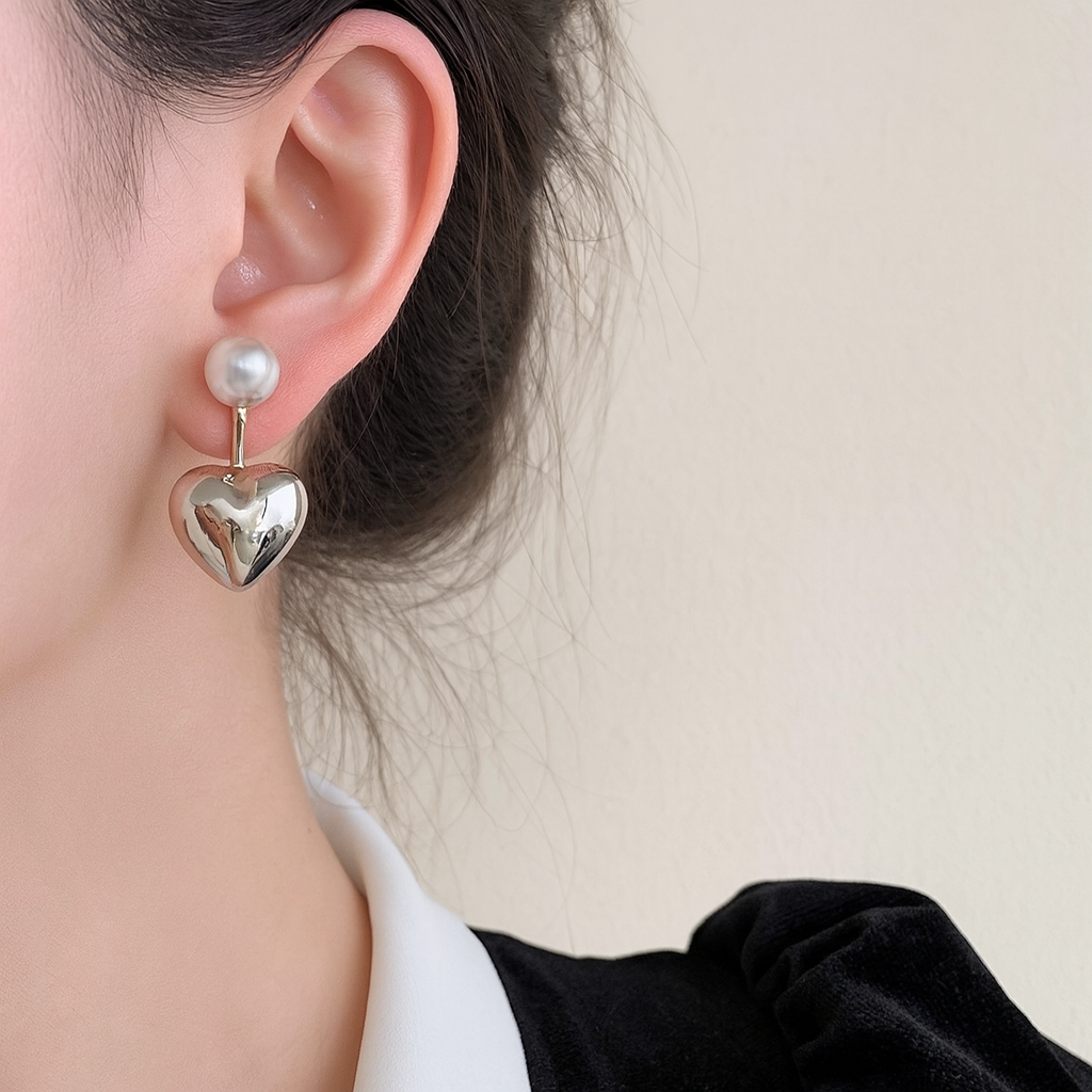 Eternal Elegance Heart Earrings