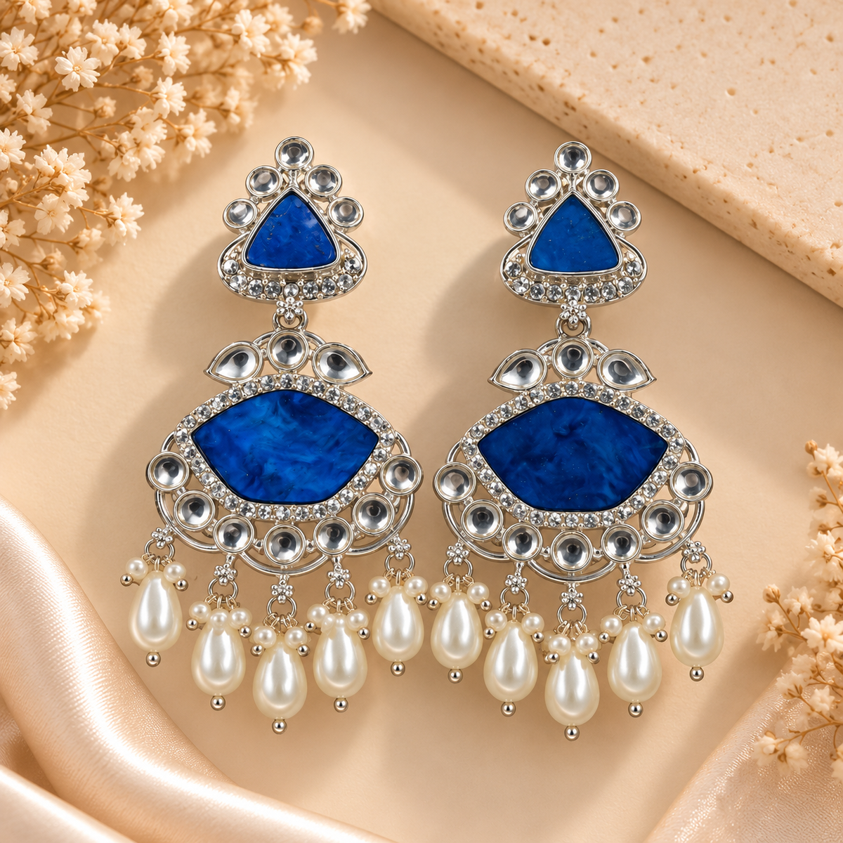 Heritage Pearl Jhumka Earring