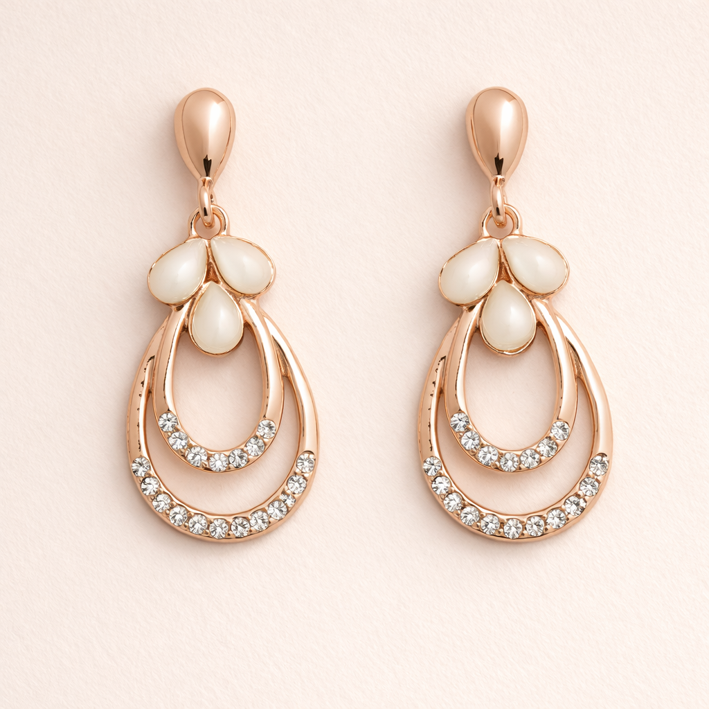 Nysa Navy Drops Earring