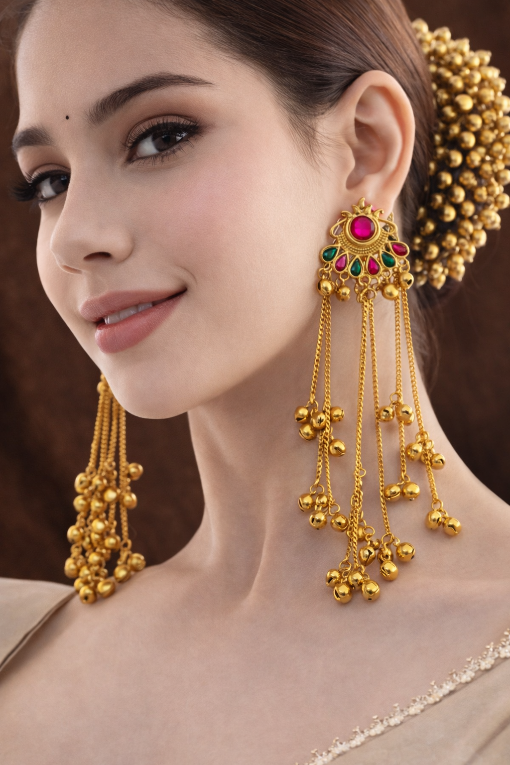 Heritage Pearl Radiance Kashmiri Earring