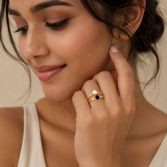 Dual Essence Gold Ring
