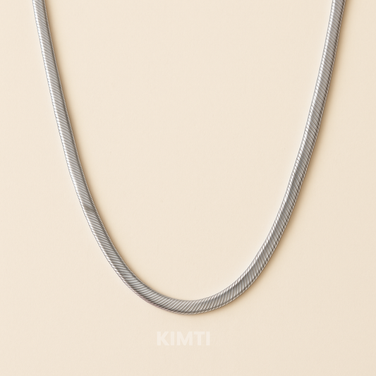 Men - 18k Anti Tarnish Silver Snake Chain