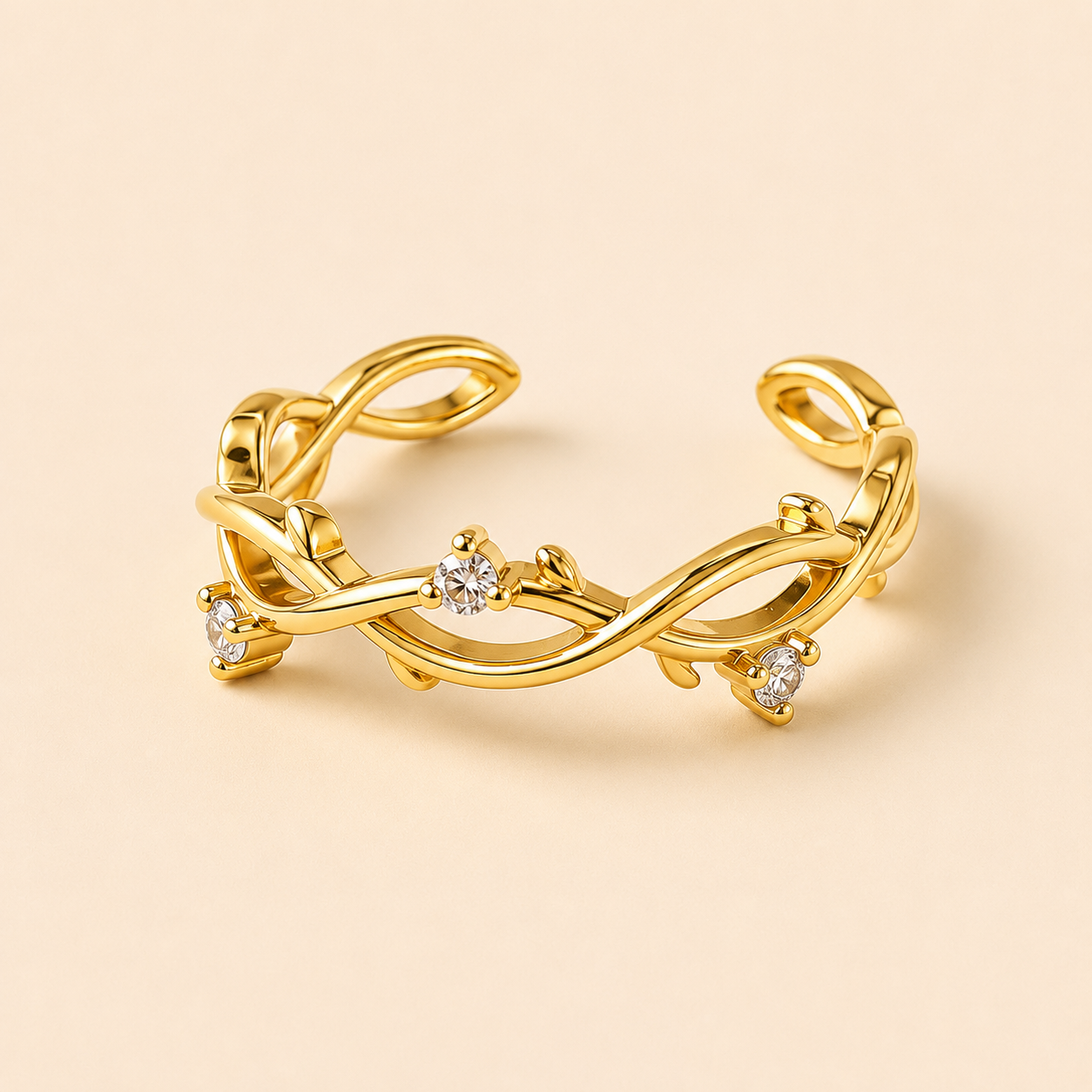 Aurelia Gold Minimal Waterproof Ring