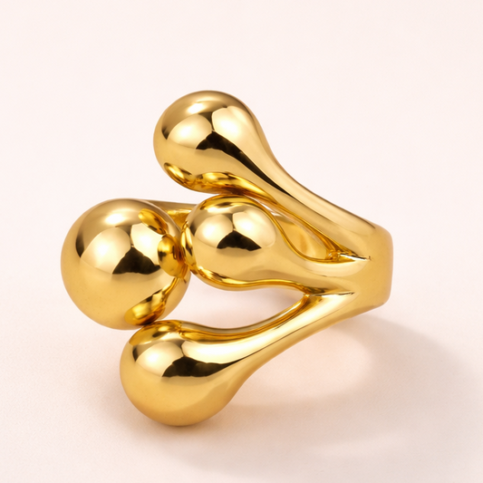 18K Gold Plated Elowen Ring
