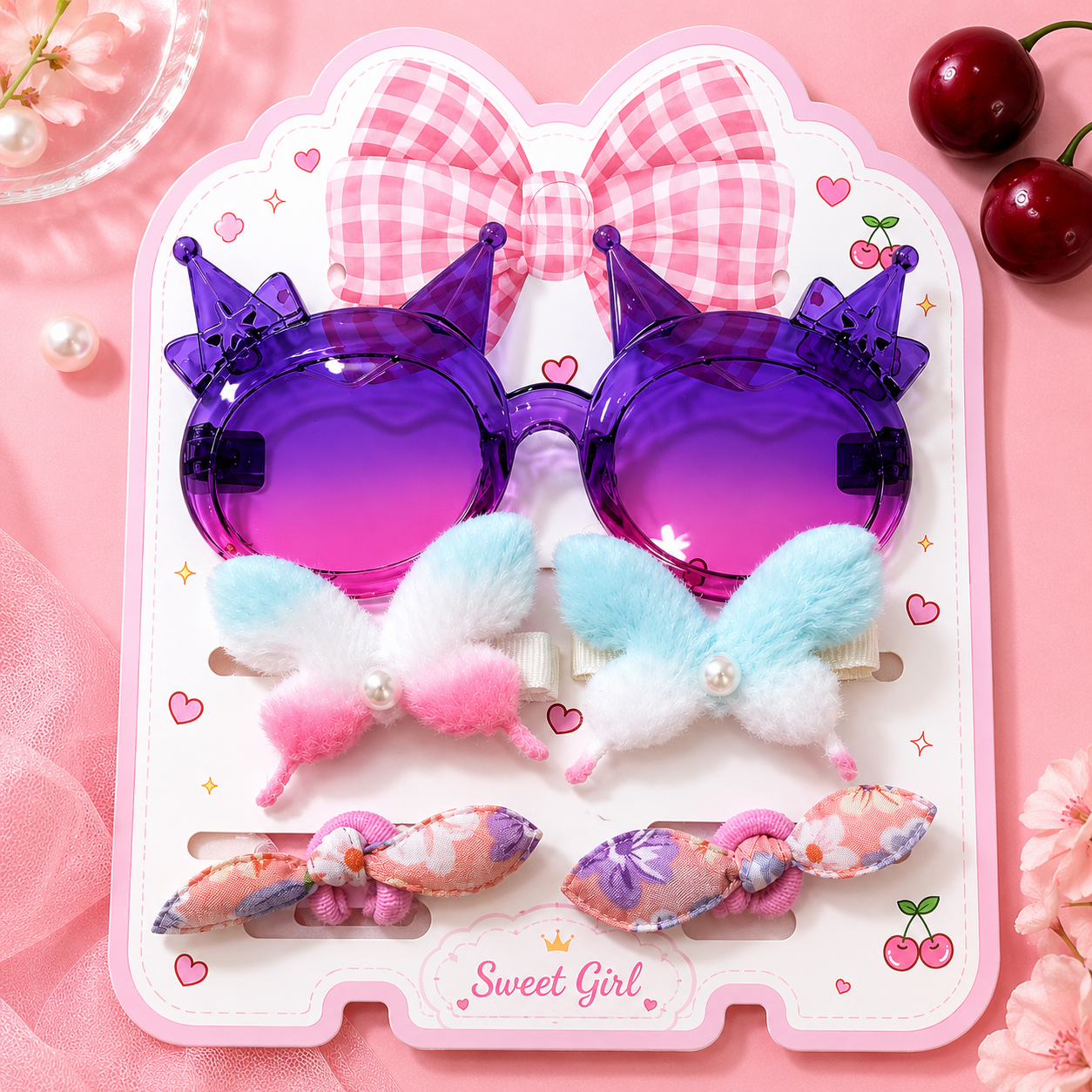 Sweet Girl Accessory Set of 3
