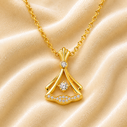 Aurora Bloom Pendant Necklace