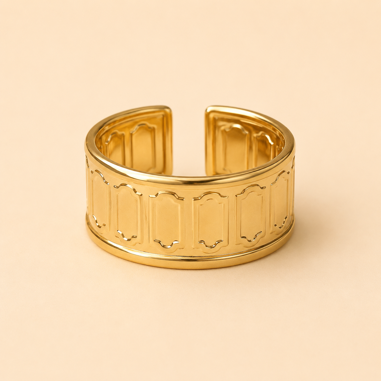 18K Gold Plated Waterproof Monarch Ring