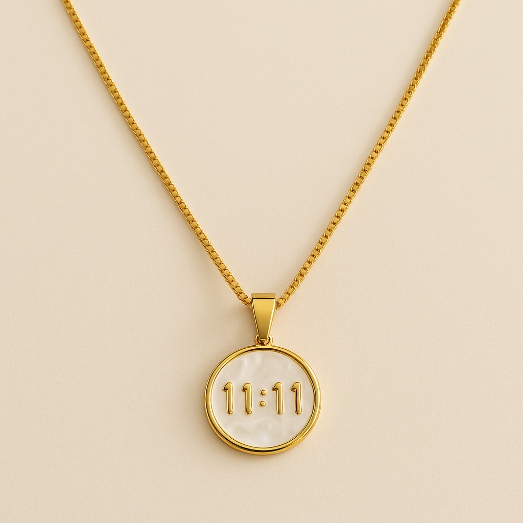 18k Gold Plated Eternal 11:11 Necklace