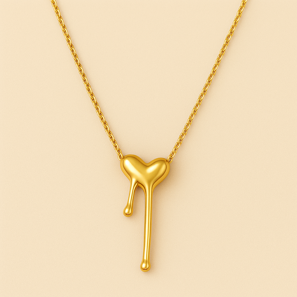 18k Gold Plated Love’s Embrace Necklace