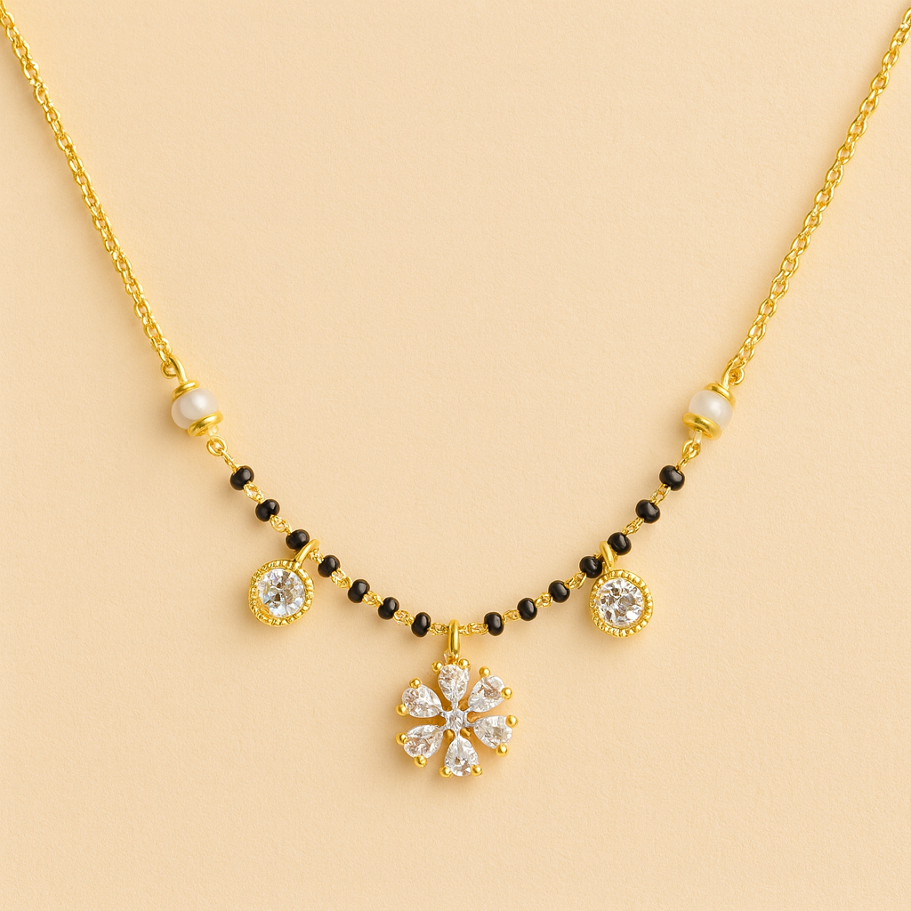 Divya Blossom Pendant Mangalsutra