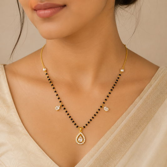 Celestial Teardrop Harmony Mangalsutra