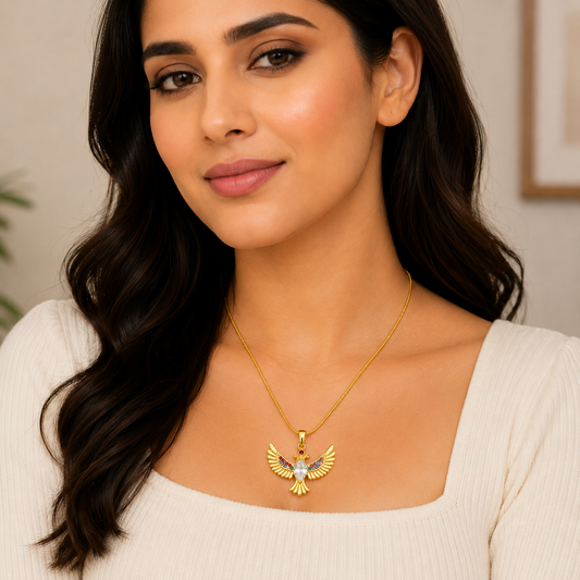 18k Gold Plated Soul in Motion Necklace