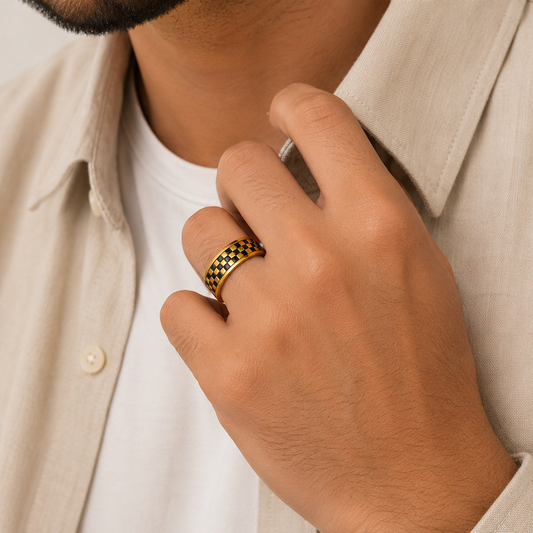 Men - Imperial Check Ring