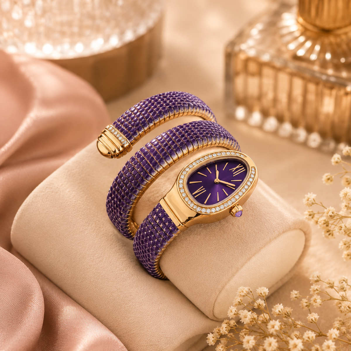 Royal Violet Luxe Watch