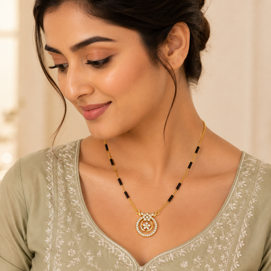 Zariya Sunburst Mangalsutra