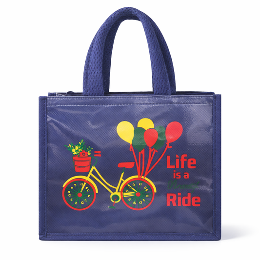 Vibrant Floral Tote Bag