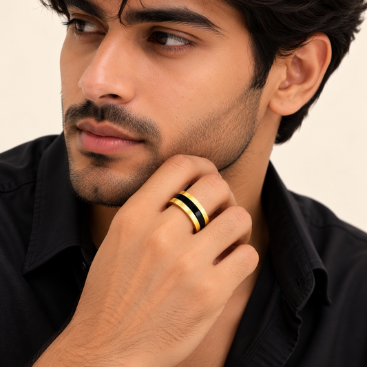 Men - Eclipse Titan Edge Ring