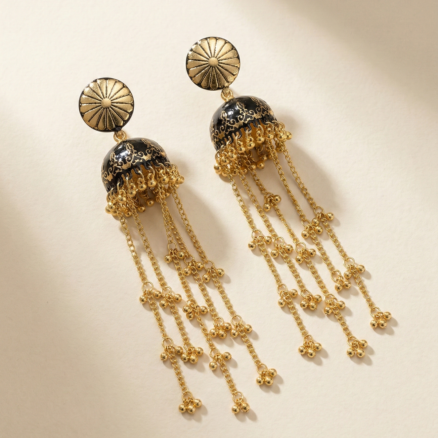 Shahi Swarn Lahari Kashmiri Earring