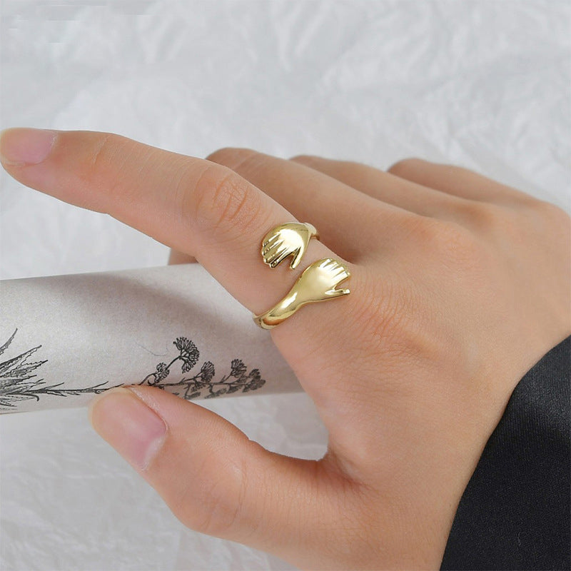 Endless Affection Adjustable Hug Ring