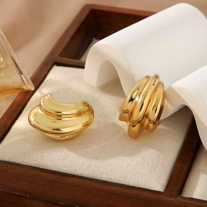 Gold Hoop Earring