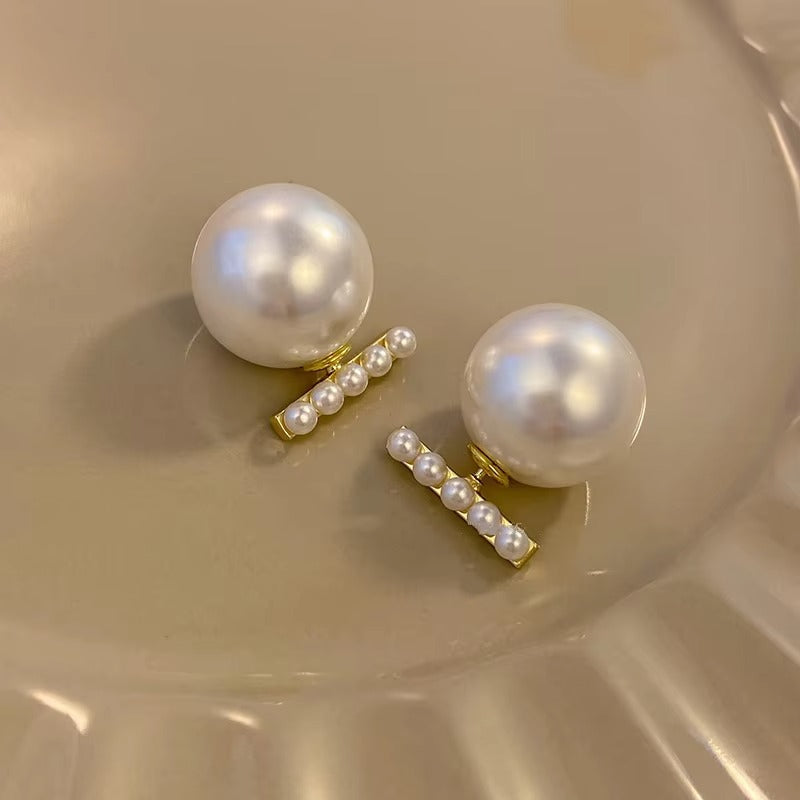 Light Korean Pearl Earrings