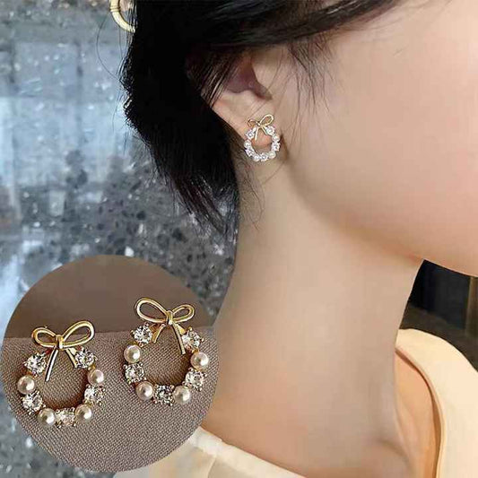Just Rs. 49 Business Chic White Pearls Stud Earring