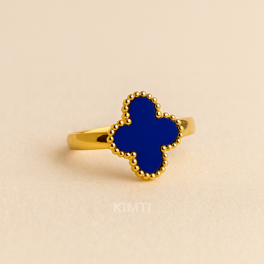 Blue Clover Anti Tarnish Ring