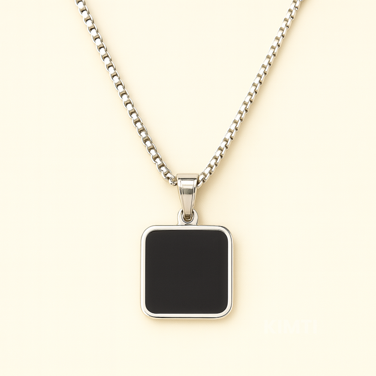 Anti Tarnish Noir Chain Men Chain