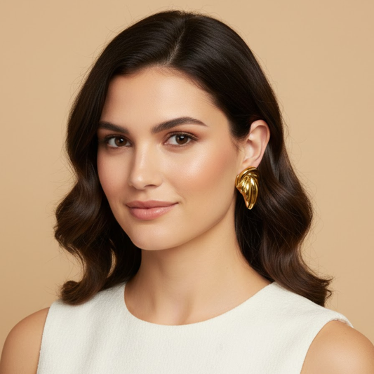 18K Gold Plated Elite Drop Earrings