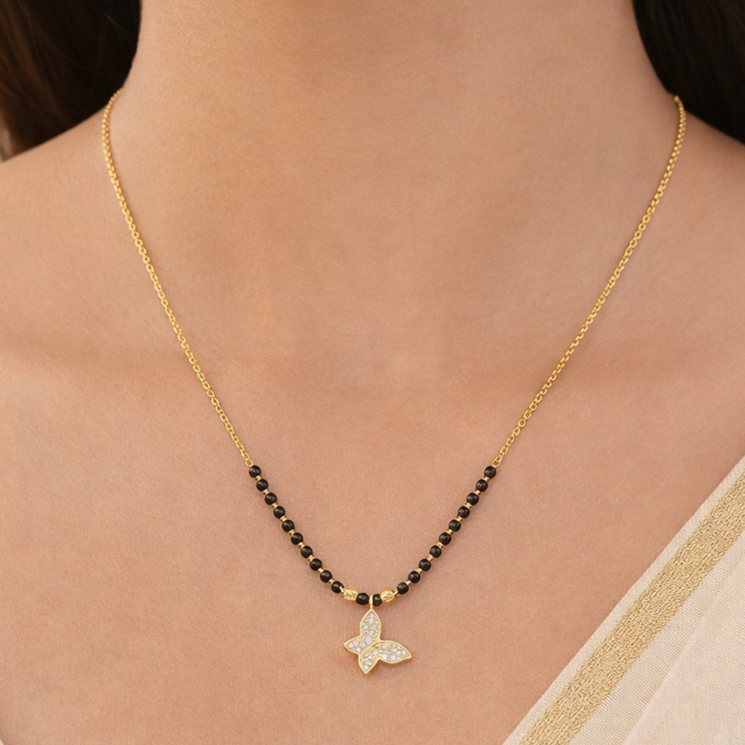 ShineWing Butterfly Mangalsutra