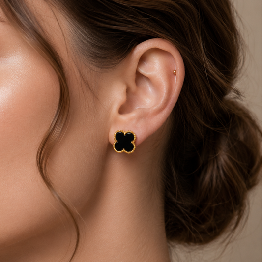Black Clover Anti Tarnish Earring Rs. 99