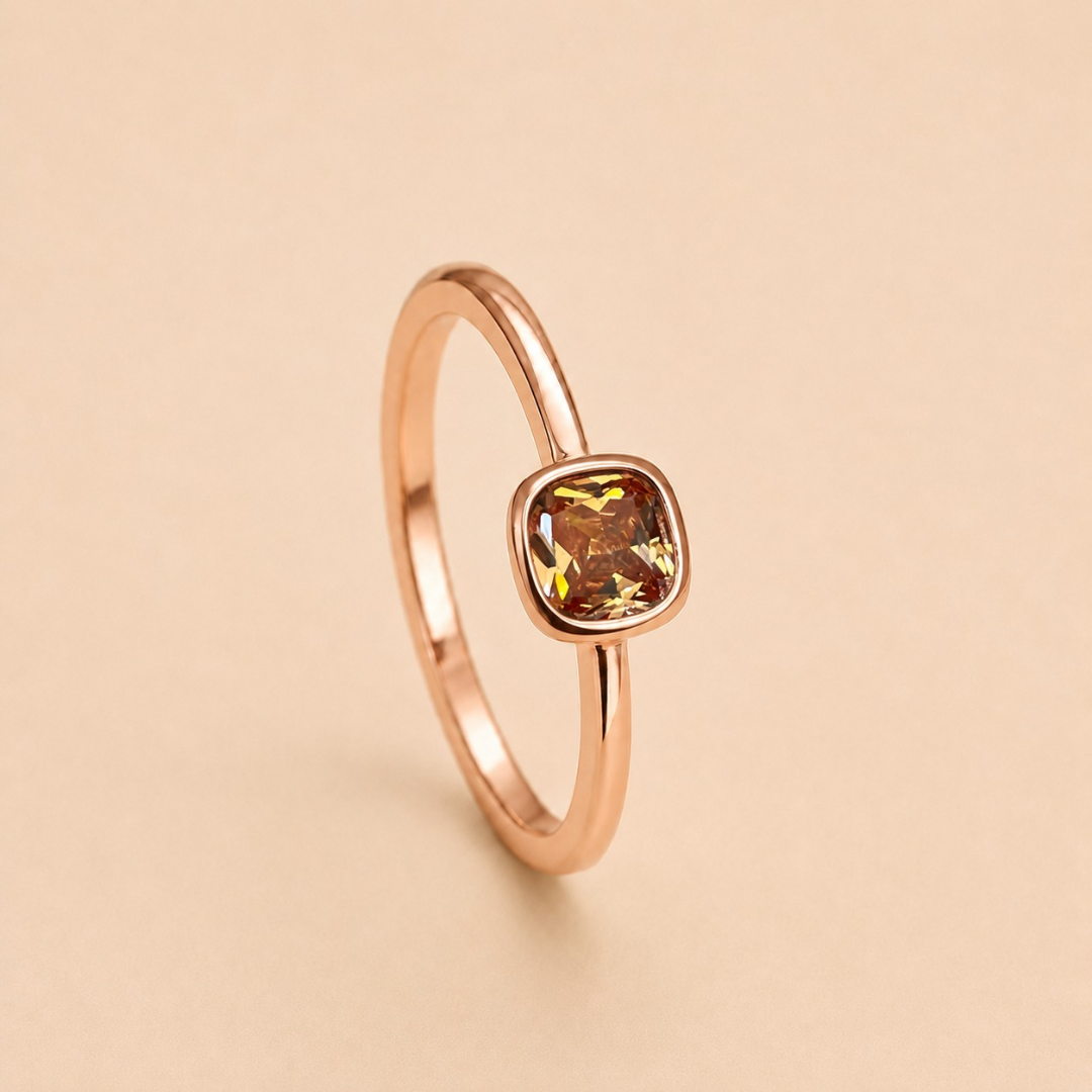 Amber Glow Ring