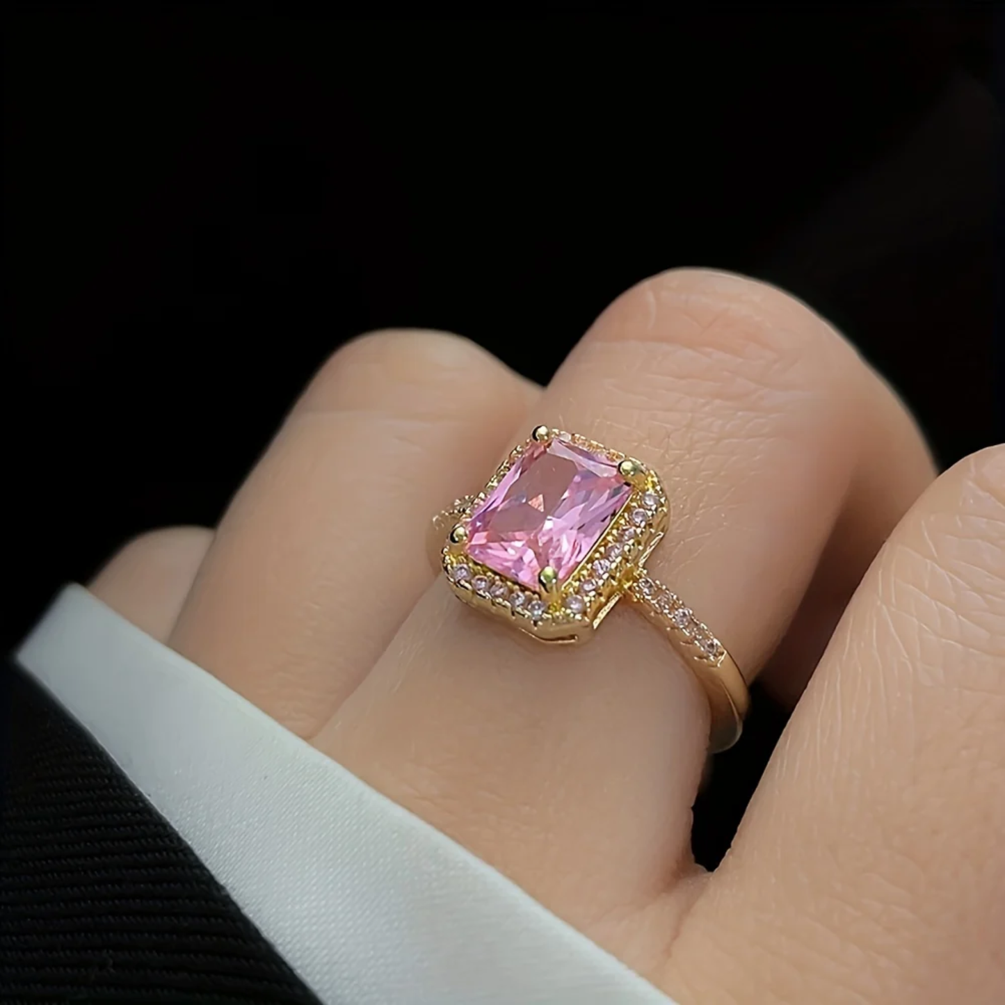 Crystal Bloom Ring
